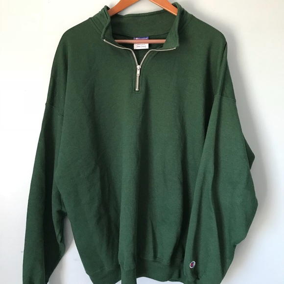half zip sweater champion